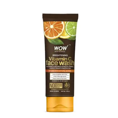 Wow vitamin c face wash 100ml