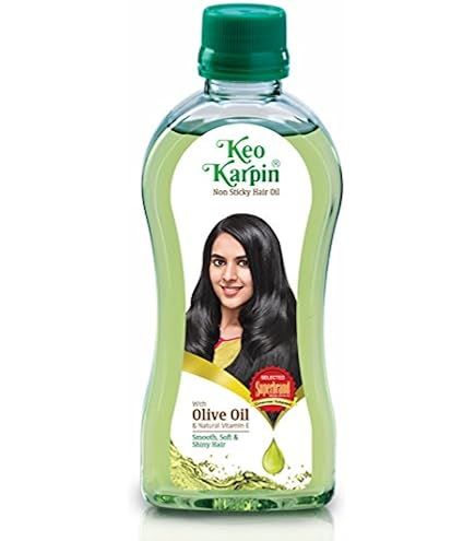 Keo karpin non-sticky hair oil with olive oil 500ml
