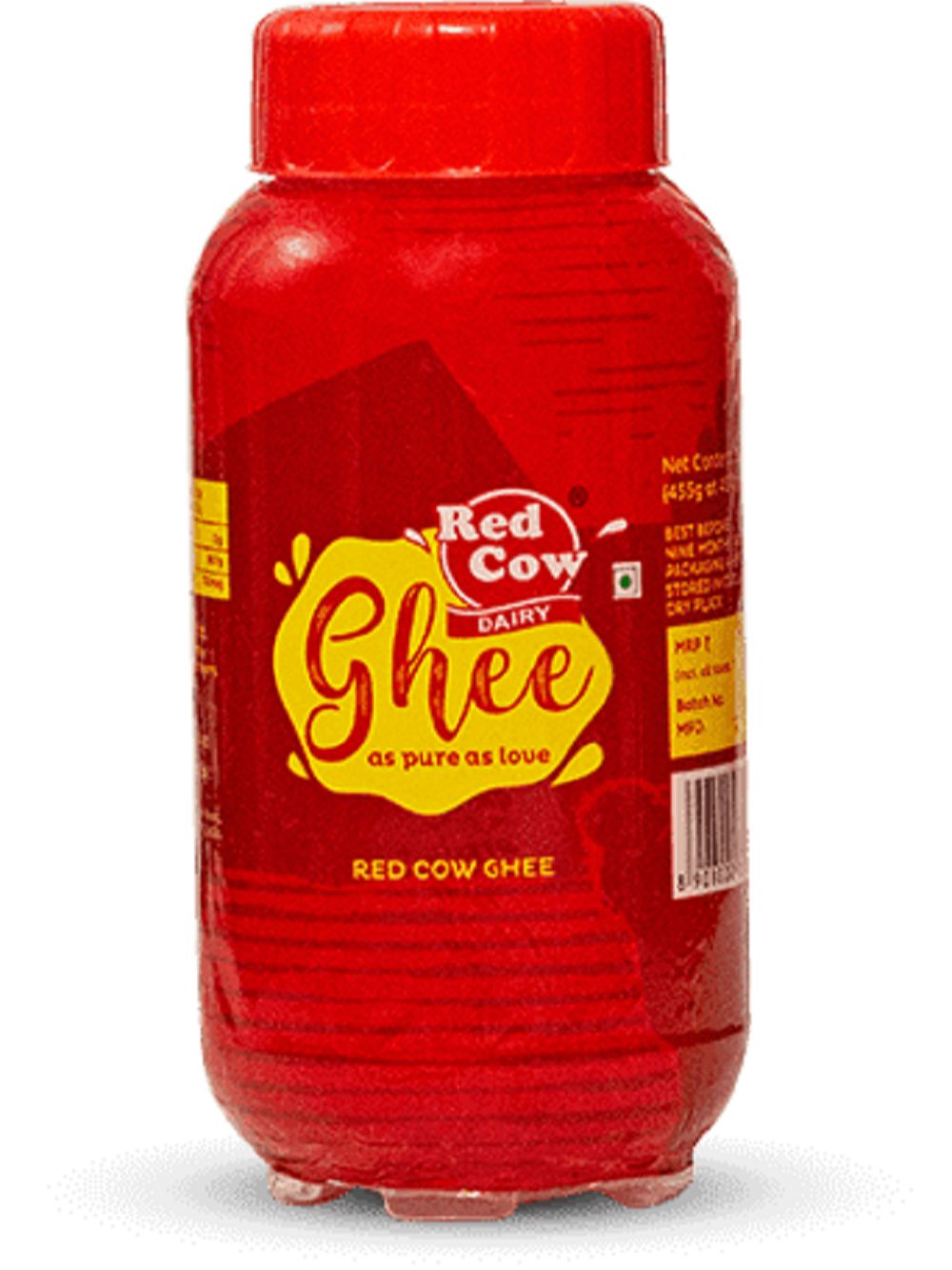 Red cow ghee jar 100ml