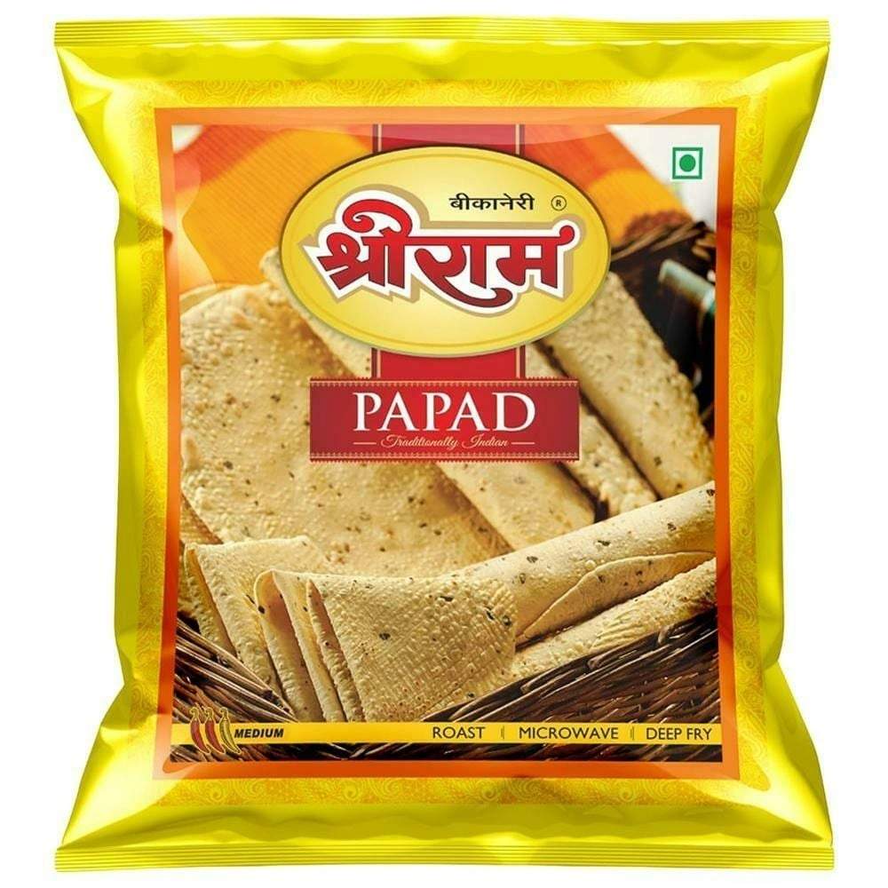 Sriram masala papad pouch 200gm