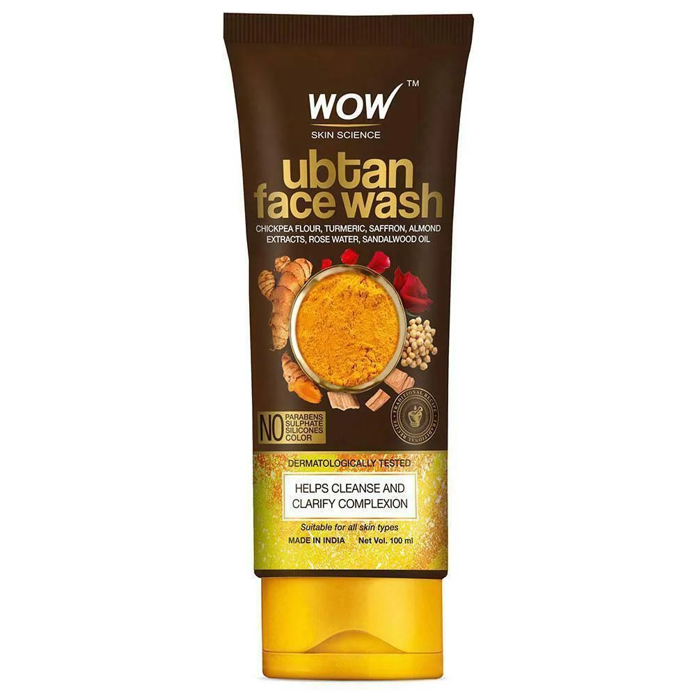 Wow ubtan face wash 100ml